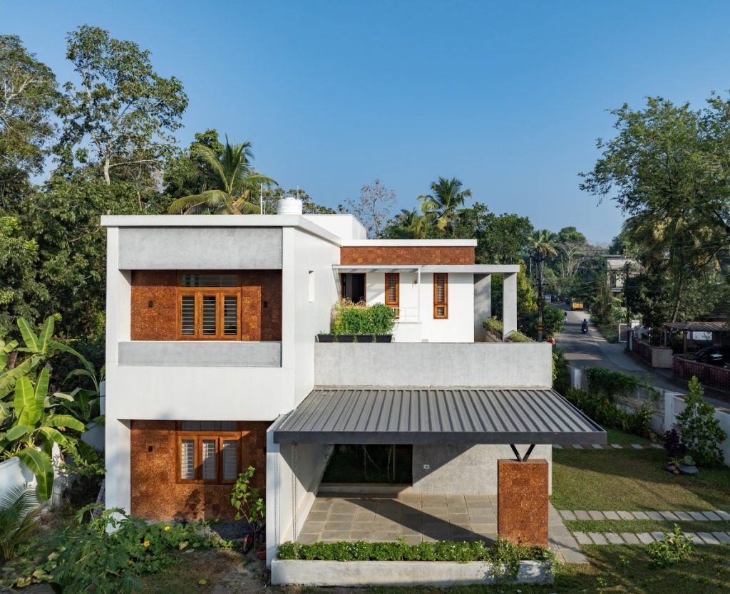 contemporary tropical house