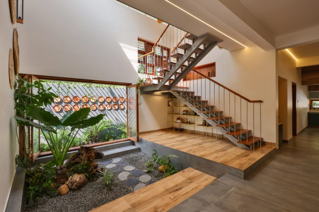 contemporary tropical house