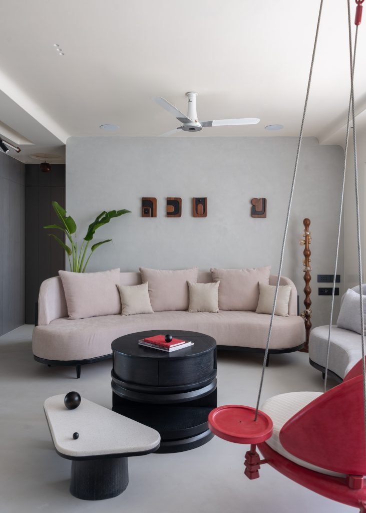 eclectic minimalist interior design