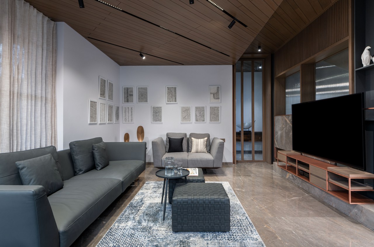 Visual Reference: The Residence Features An Exposed Brick Design That Enhances Its