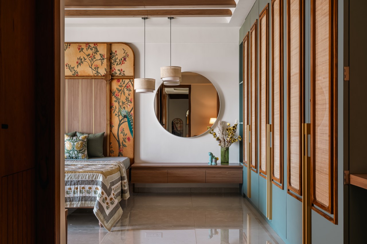 A Soulful Indian Apartment Infused with Heritage | Aura Design Atelier