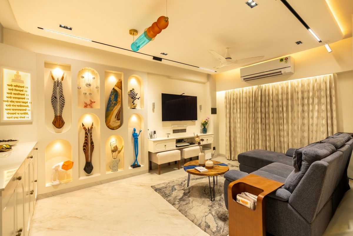 This Interior Design For 3 BHK Transforms An Empty Shell Into A Dream ...