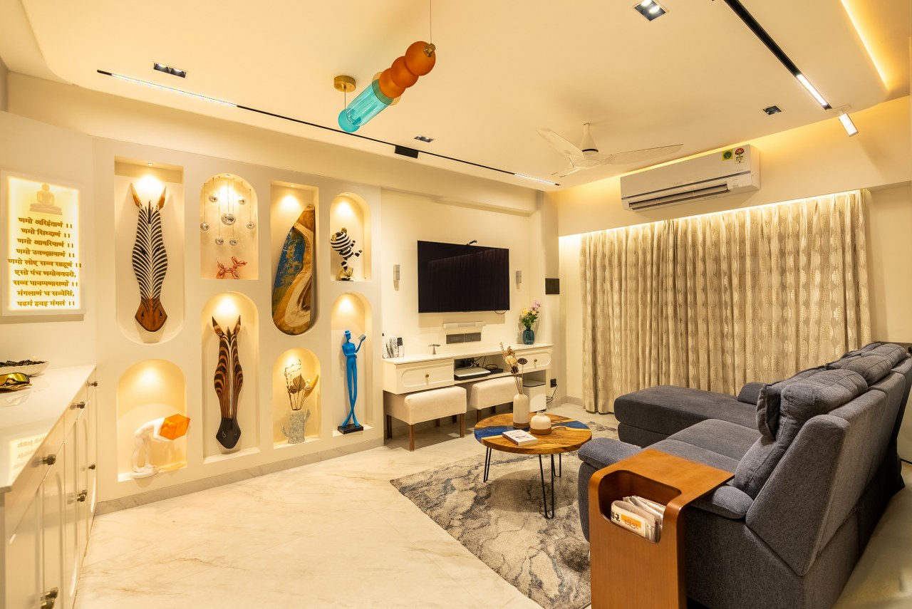 This Interior Design For 3 BHK Transforms An Empty Shell Into A Dream ...