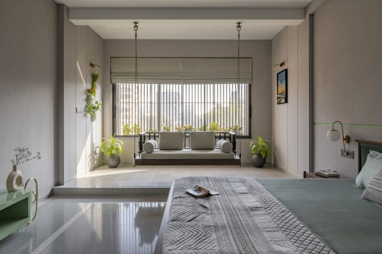 Minimal Home Interior Design That Honors Heritage in a 15' Wide Plot ...