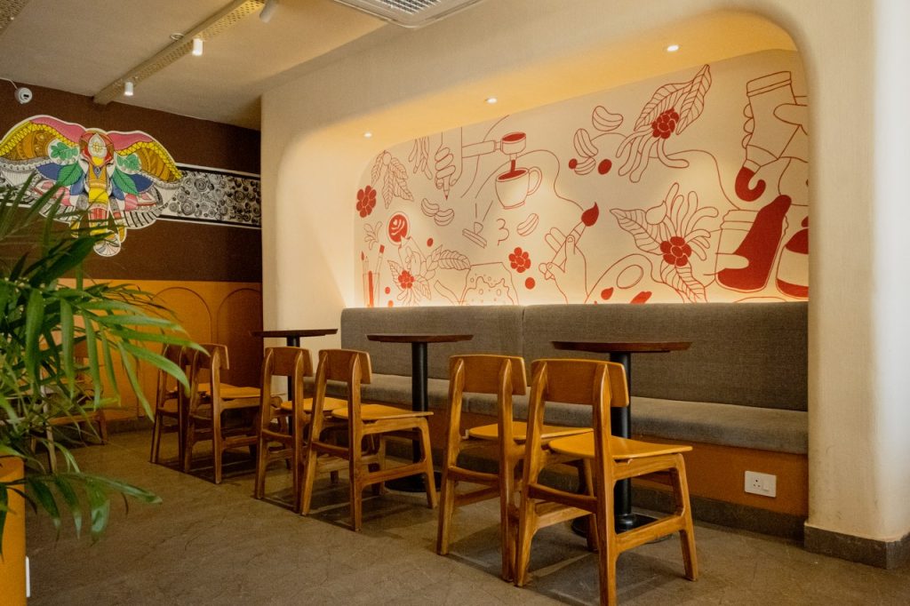 modern coffee shop