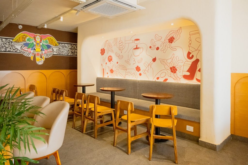 modern coffee shop