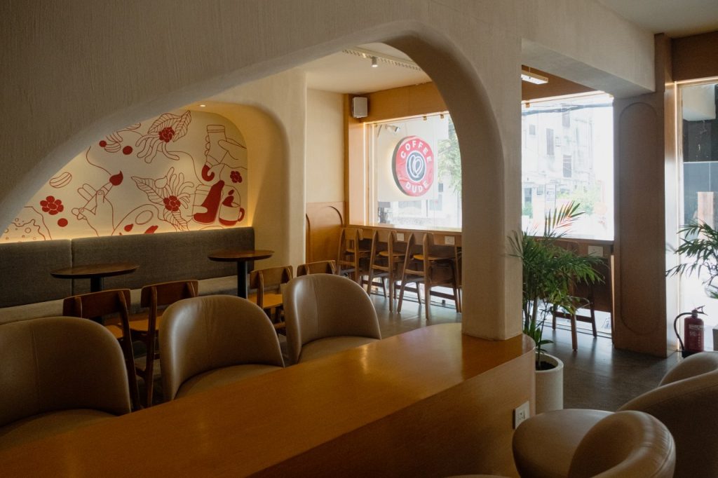 modern coffee shop