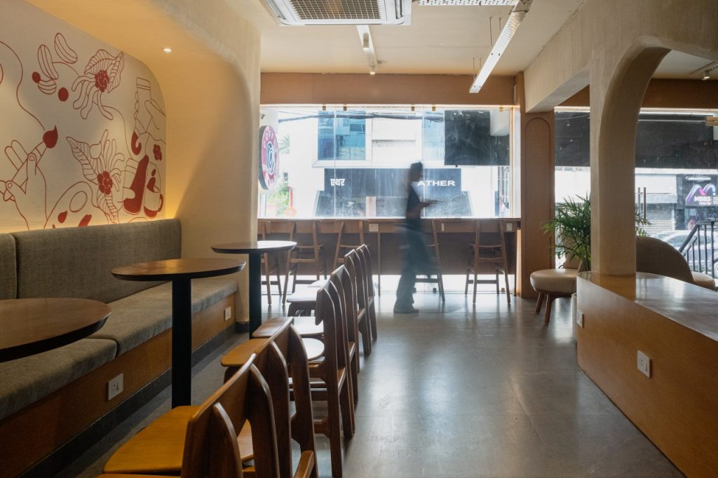 modern coffee shop