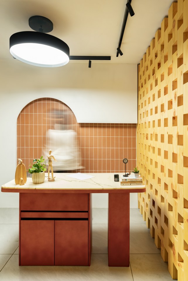 simple office interior