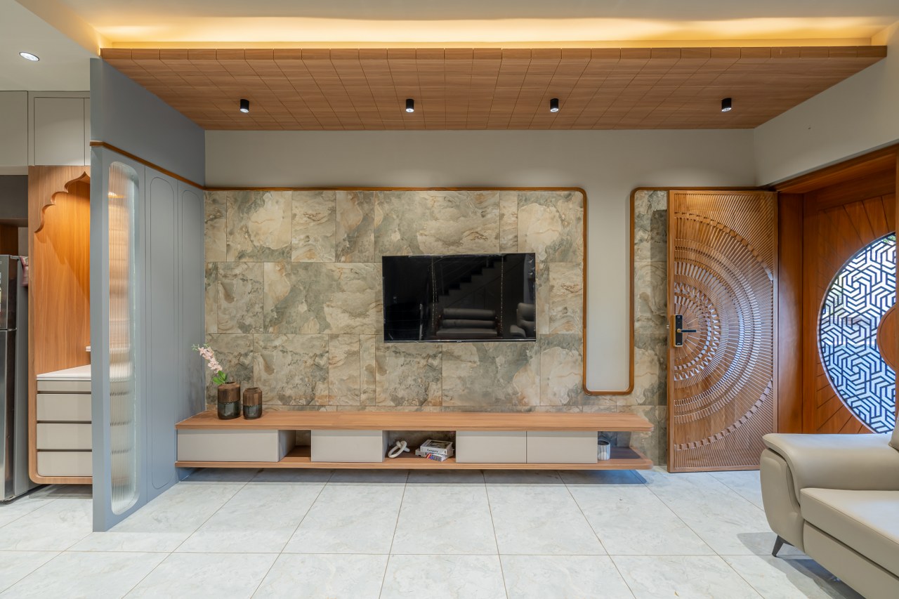 This 3 Bedroom Bungalow Design Blends Calmness with Culture | mauvegrid ...