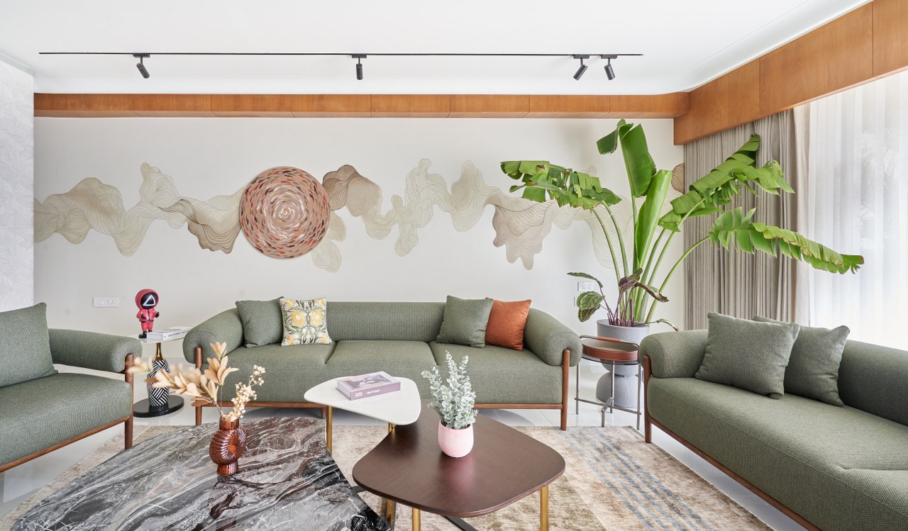 View of This Apartment Modern Design Embraces Natural Light and Spaciousness ...