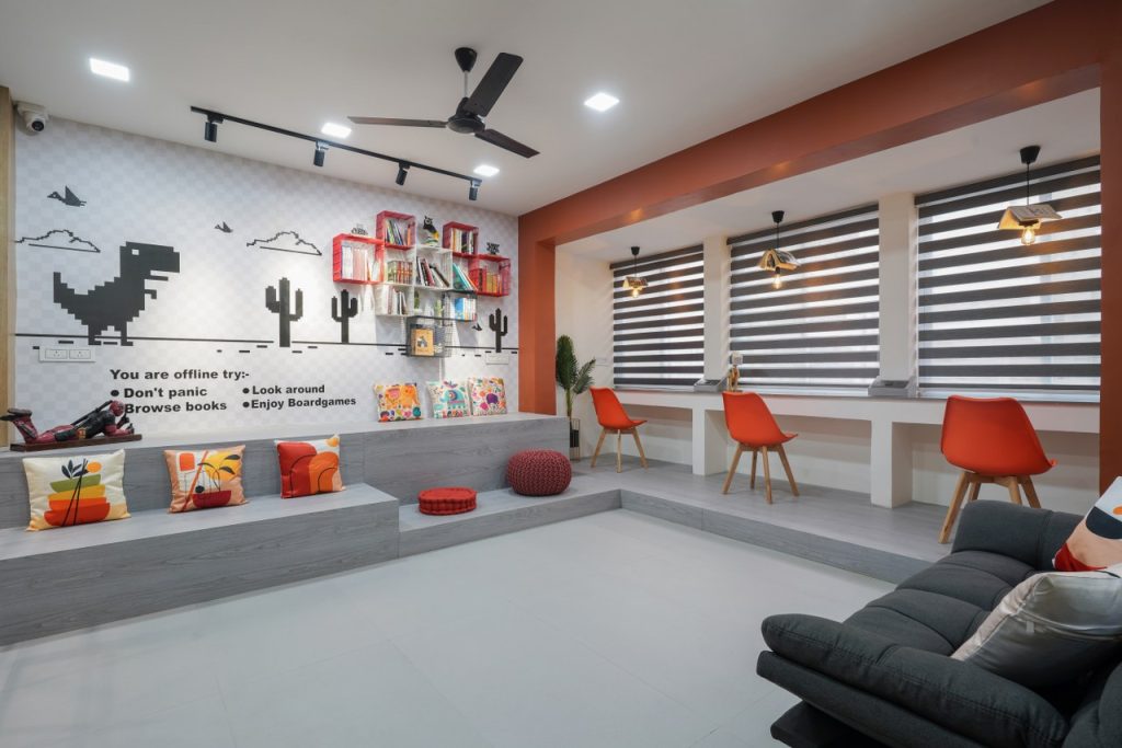 co-working spaces design 