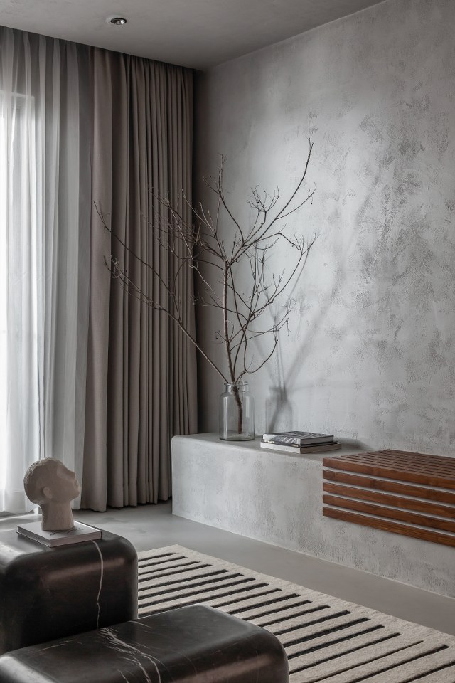 concrete interiors