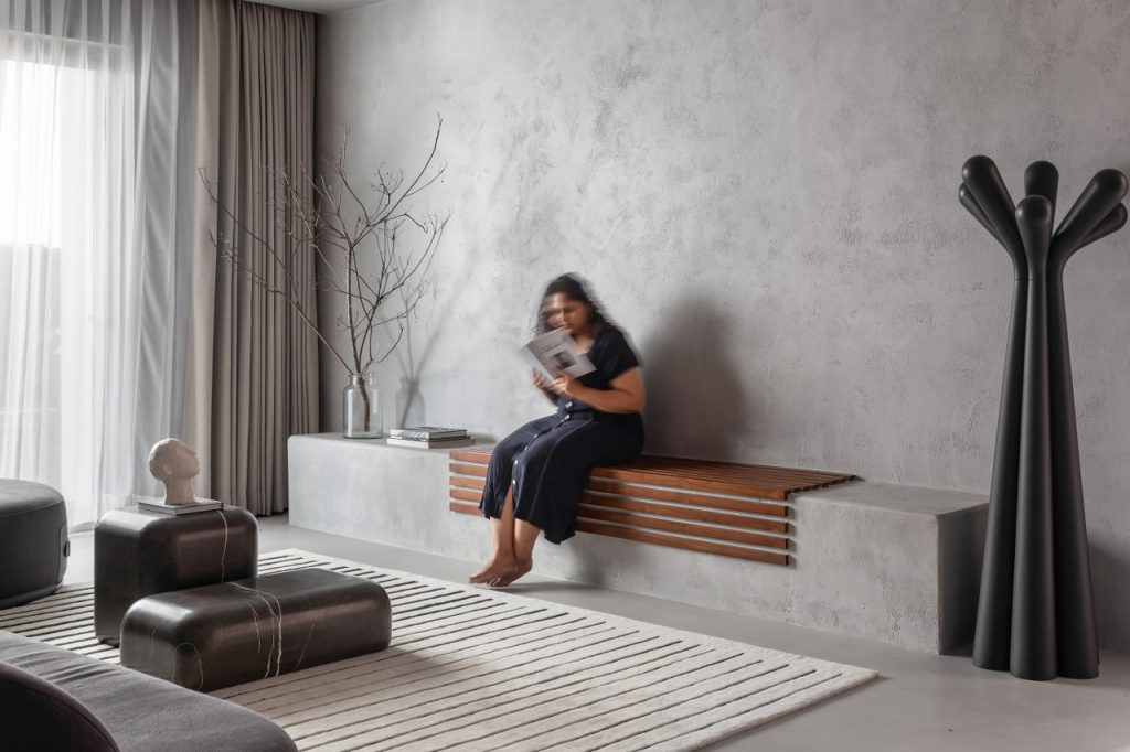 concrete interiors