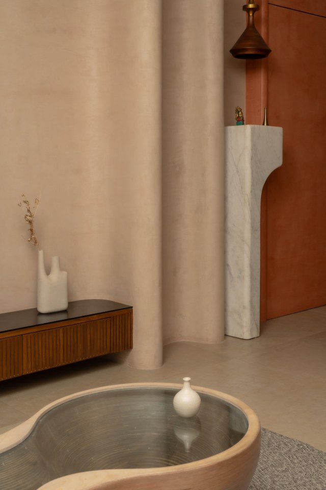contemporary indian house 