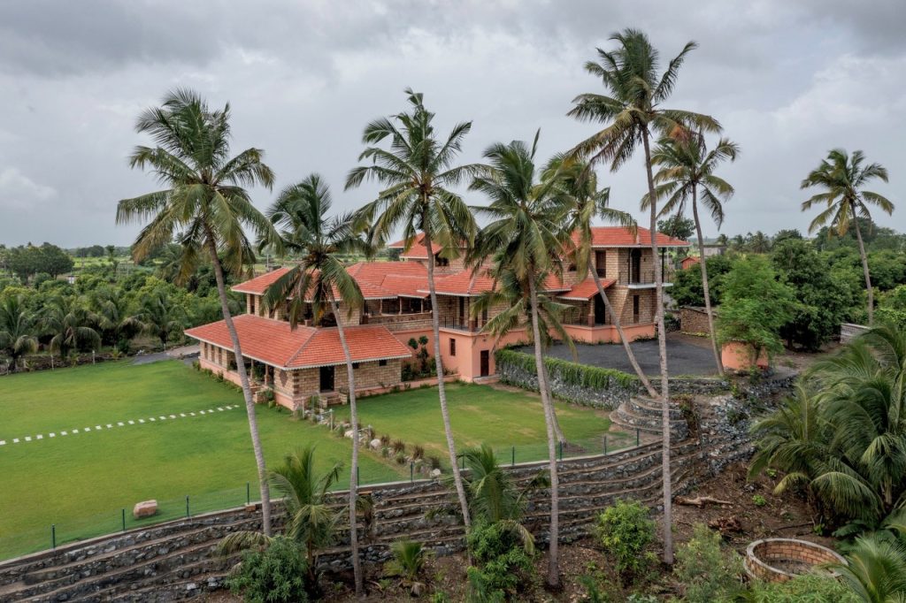 sandstone house