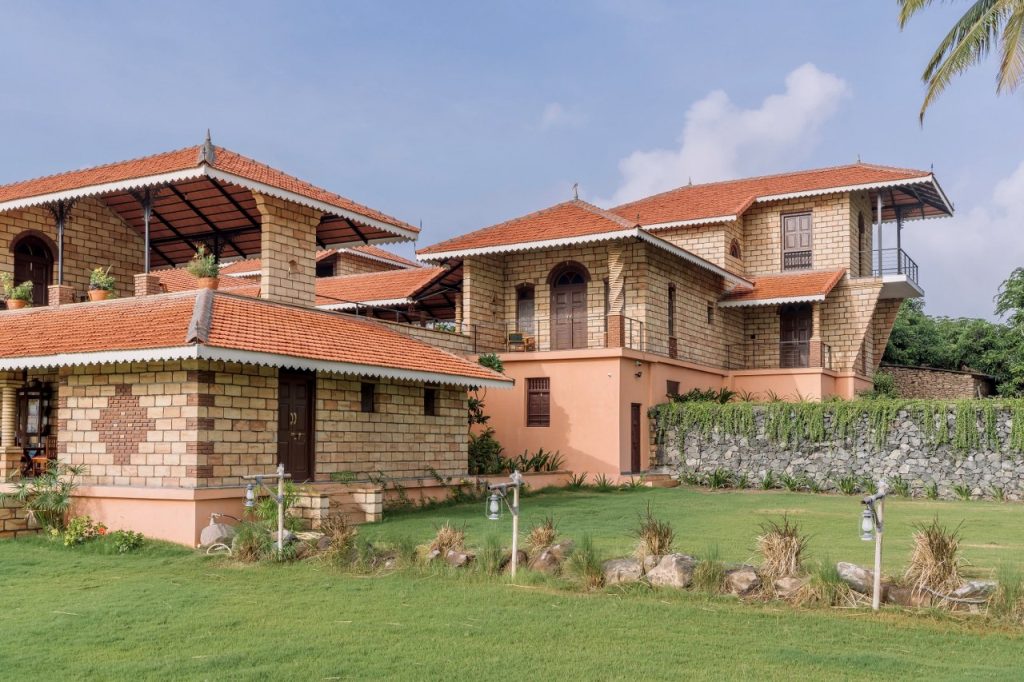 sandstone house