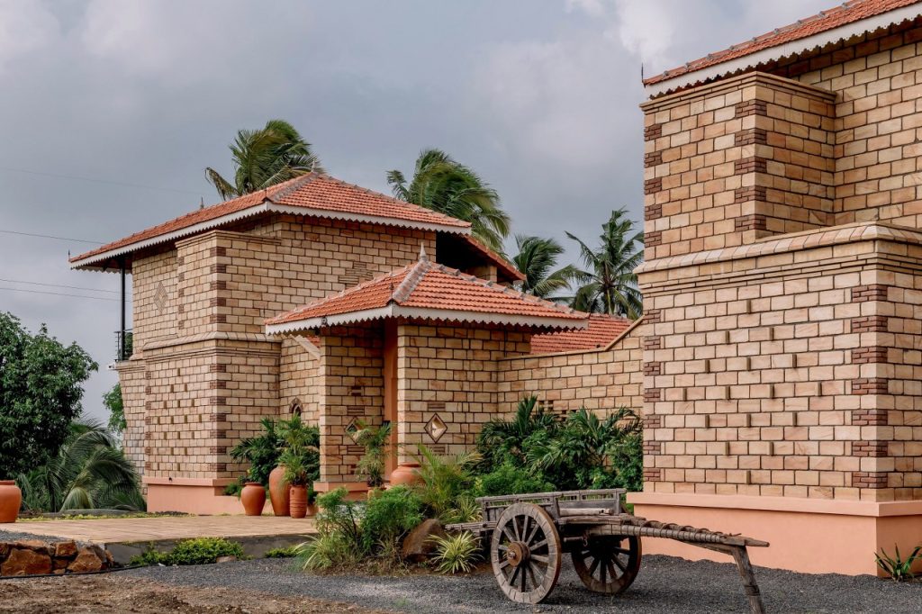 sandstone house