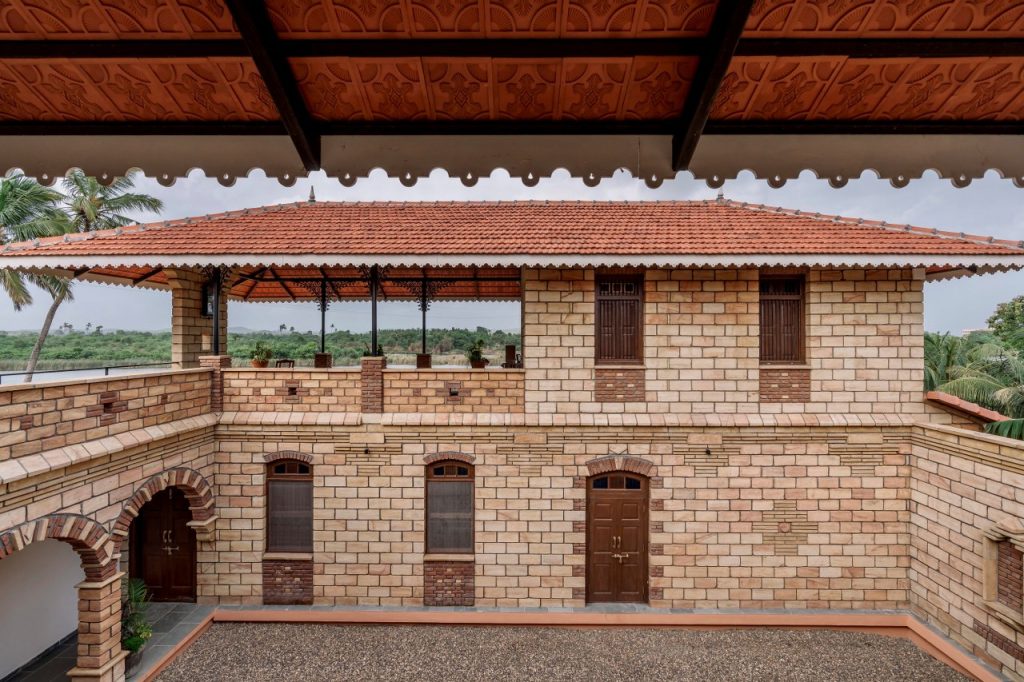sandstone house