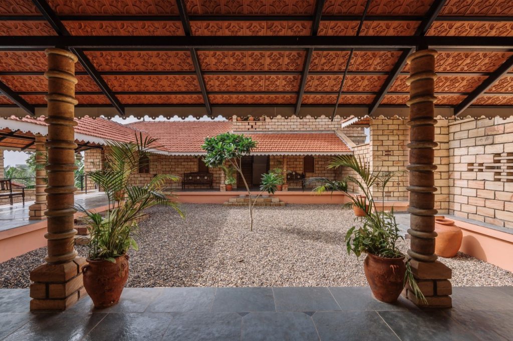 sandstone house