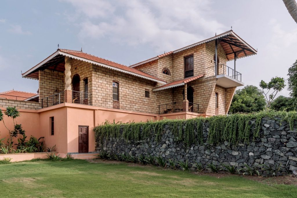 sandstone house