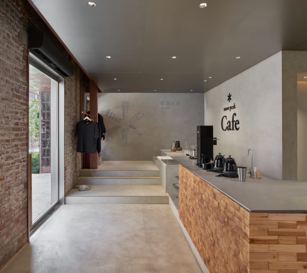 industrial cafe