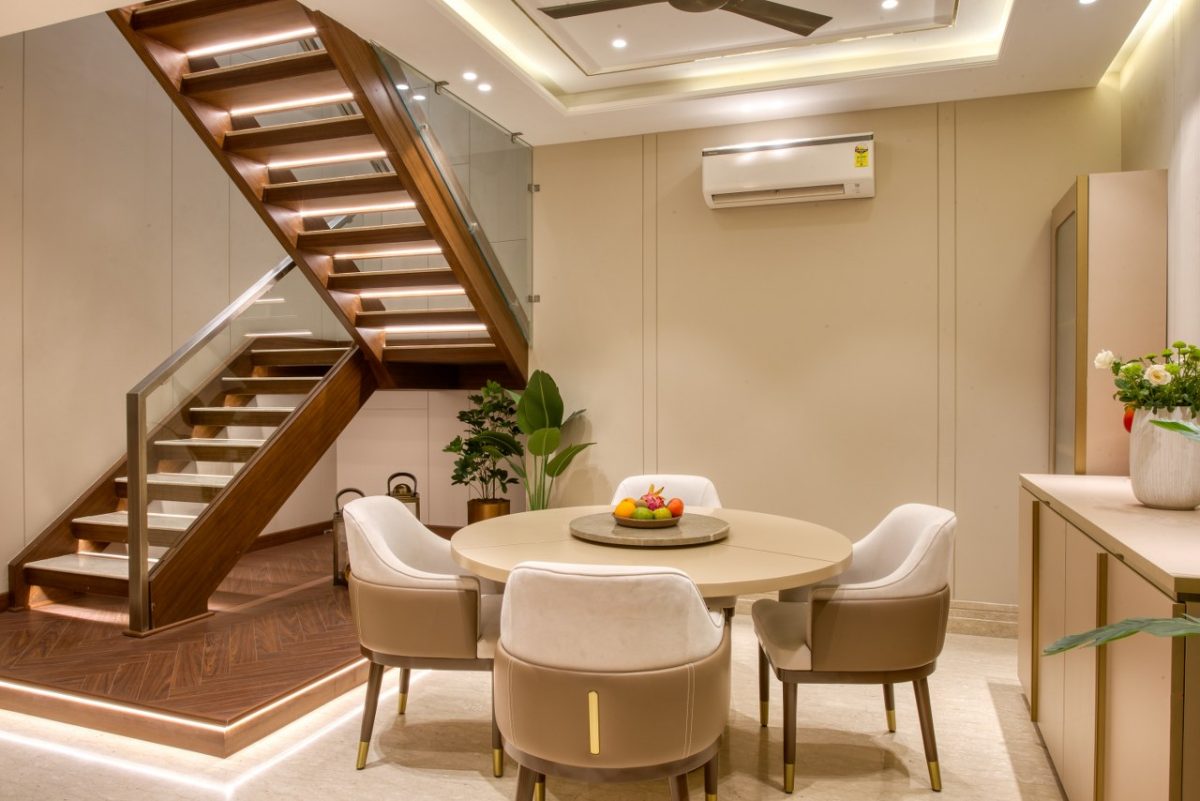 View of This Penthouse Embodies Elegant Interior Design | Gunpreet Kaur Designs