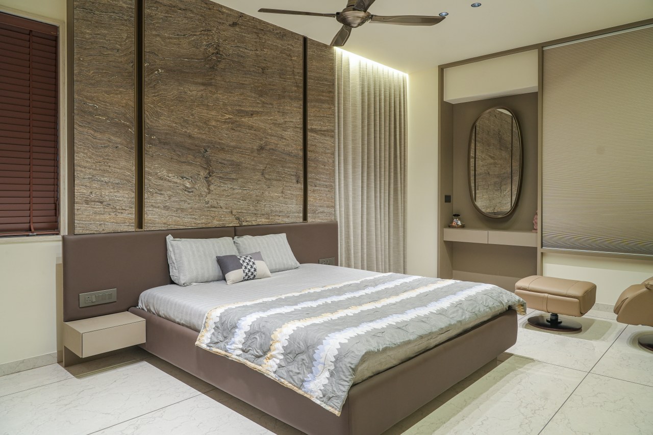 This Modern Flat Interior Design Focuses on Less is More Philosophy ...