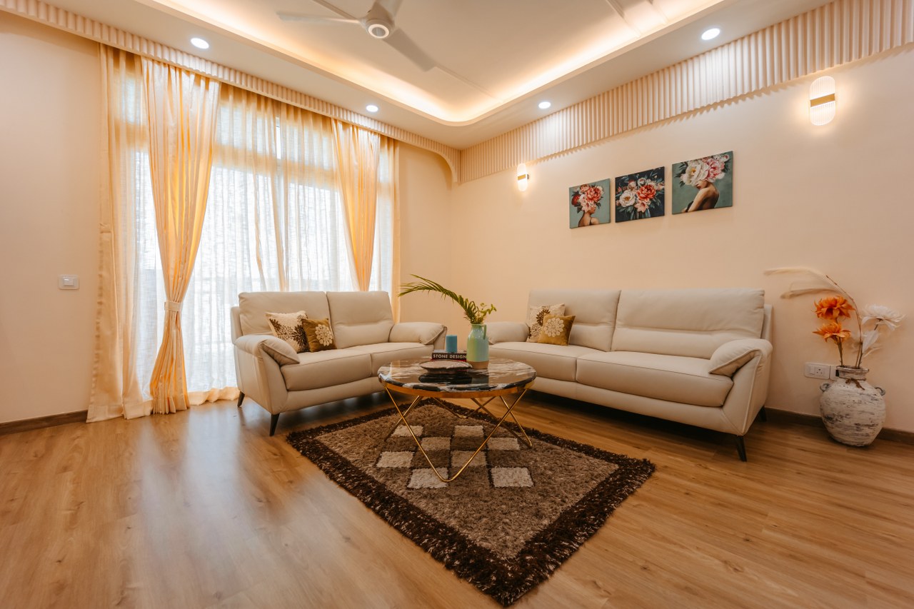 A 3.5 BHK Apartment in Whitefield Transformed with Simple Interiors ...