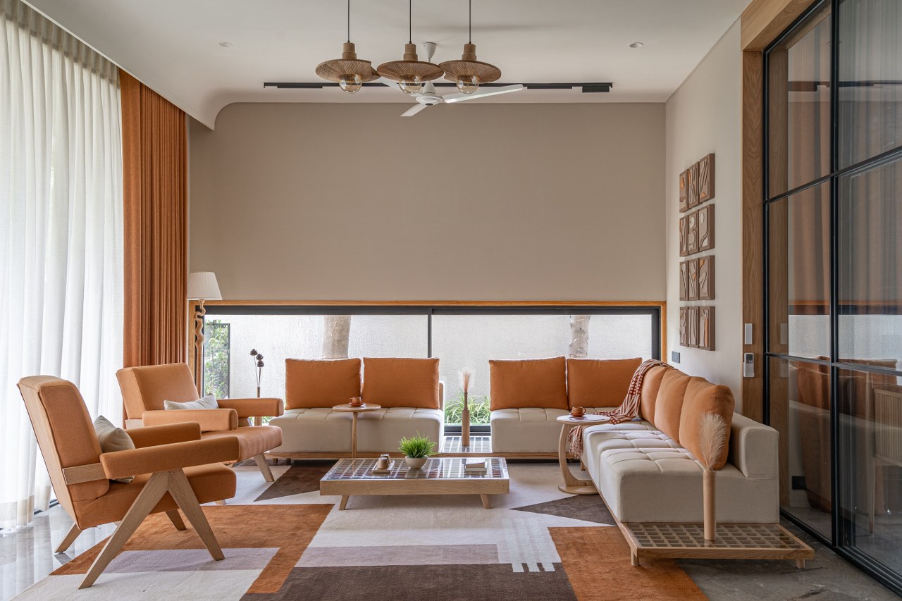 This Ahmedabad Bungalow Unfolds Biophilic Design Interior | Studio.609