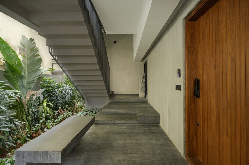 concrete home