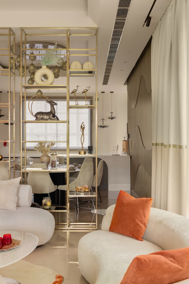 gold accents