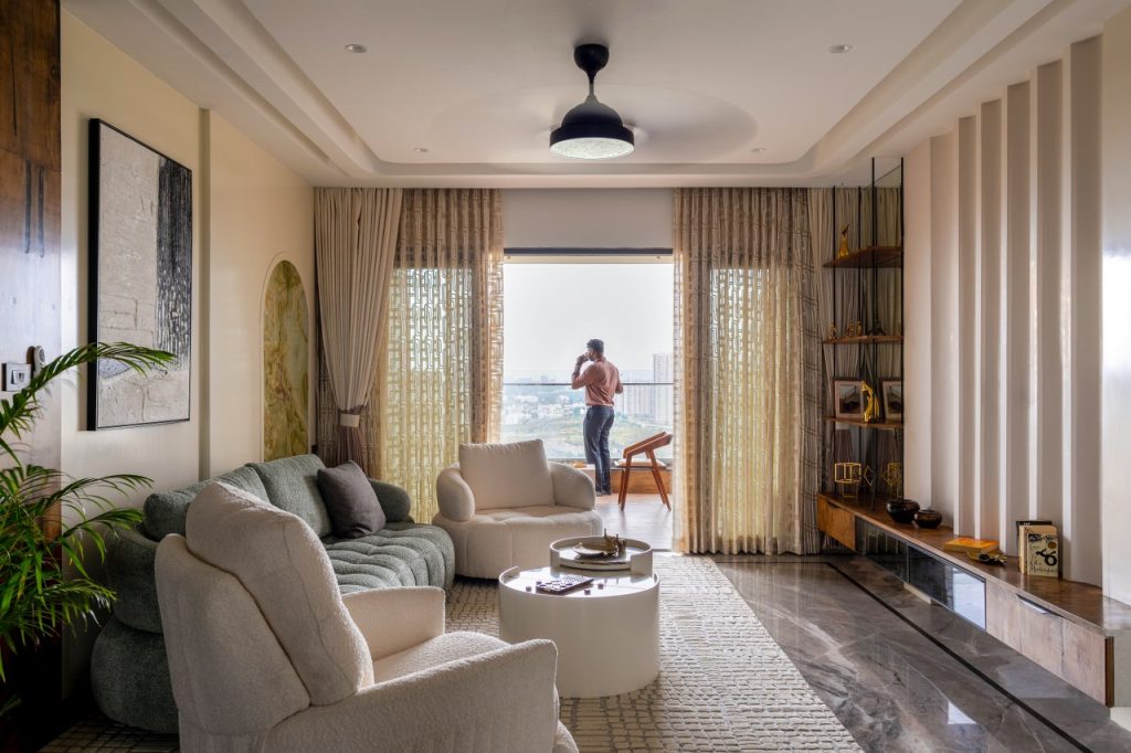 open floor plan house