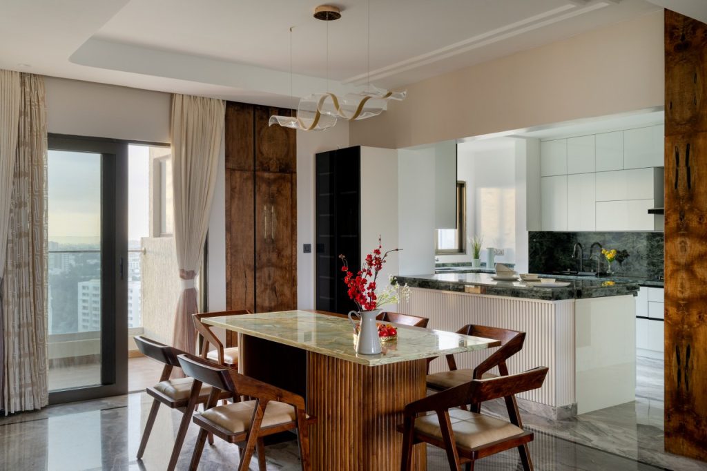 open floor plan house