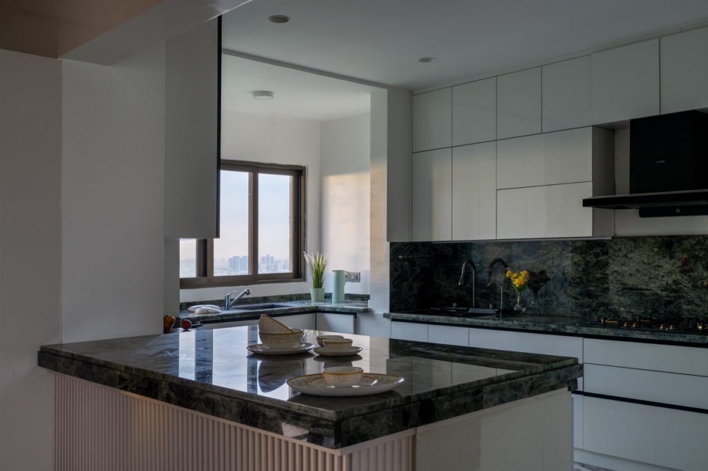 open floor plan house