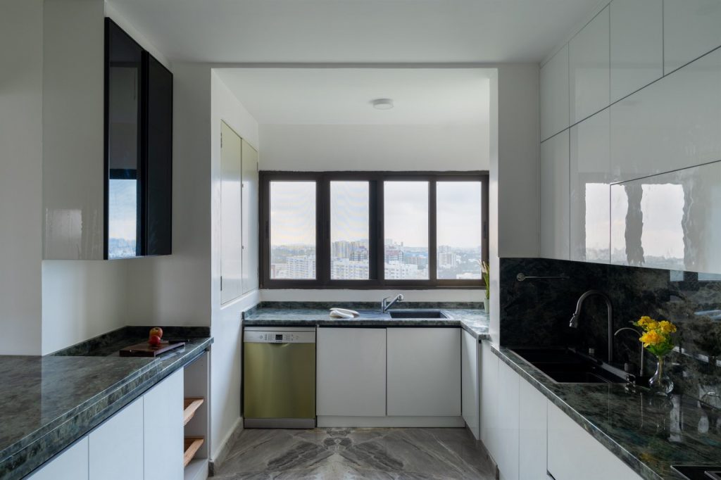 open floor plan house