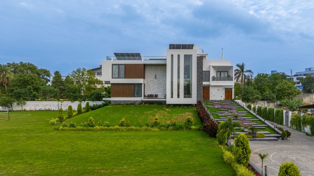 hilltop house