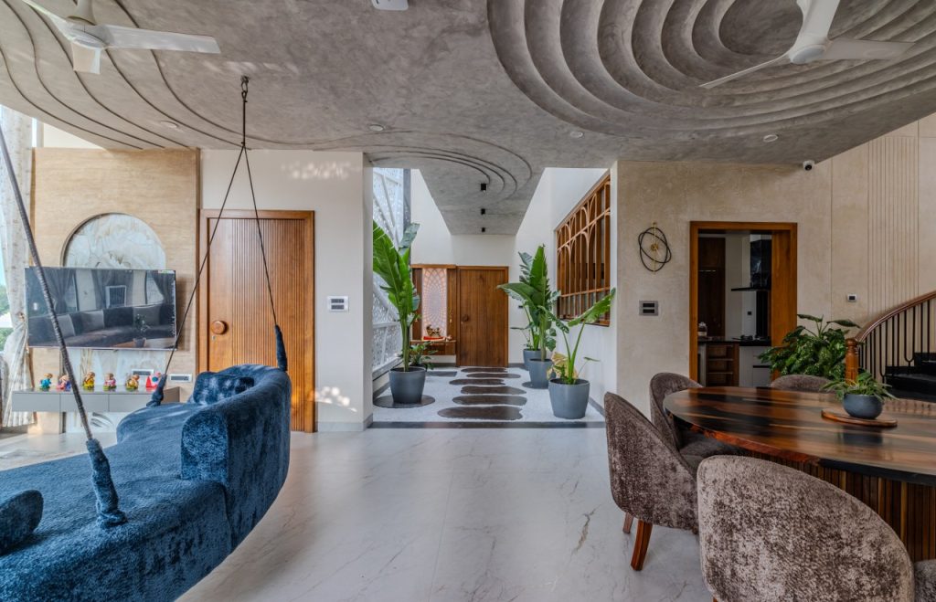 hilltop house