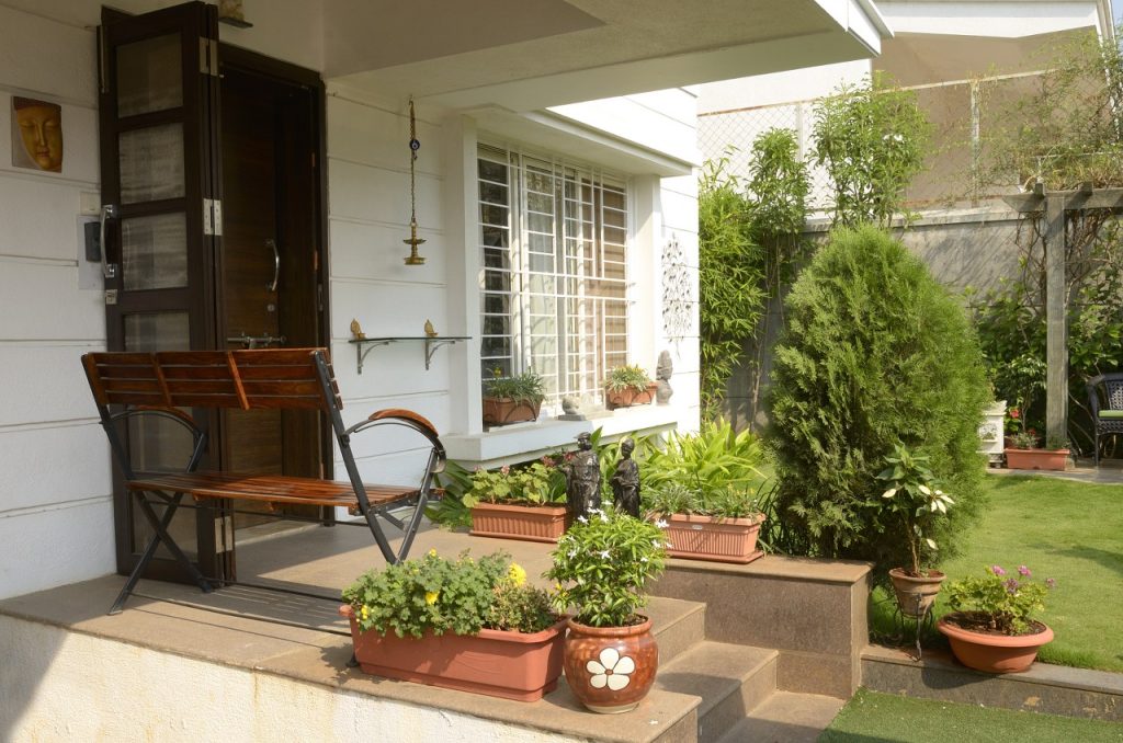 indoors and outdoors