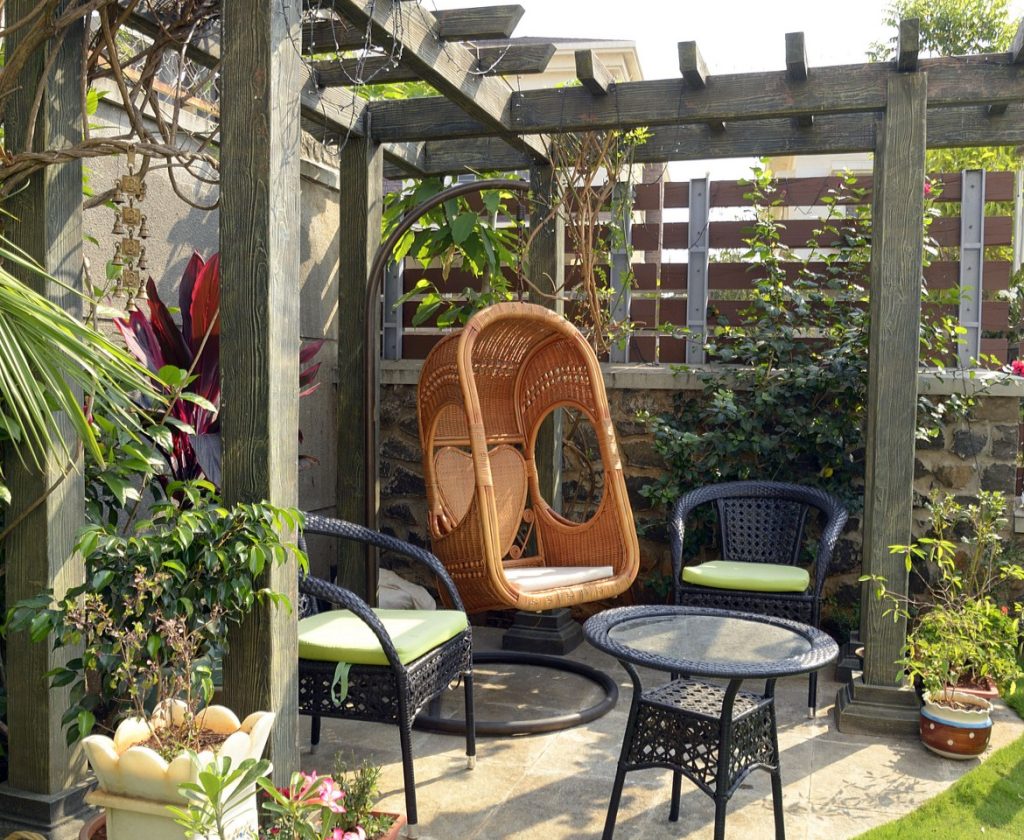 indoors and outdoors