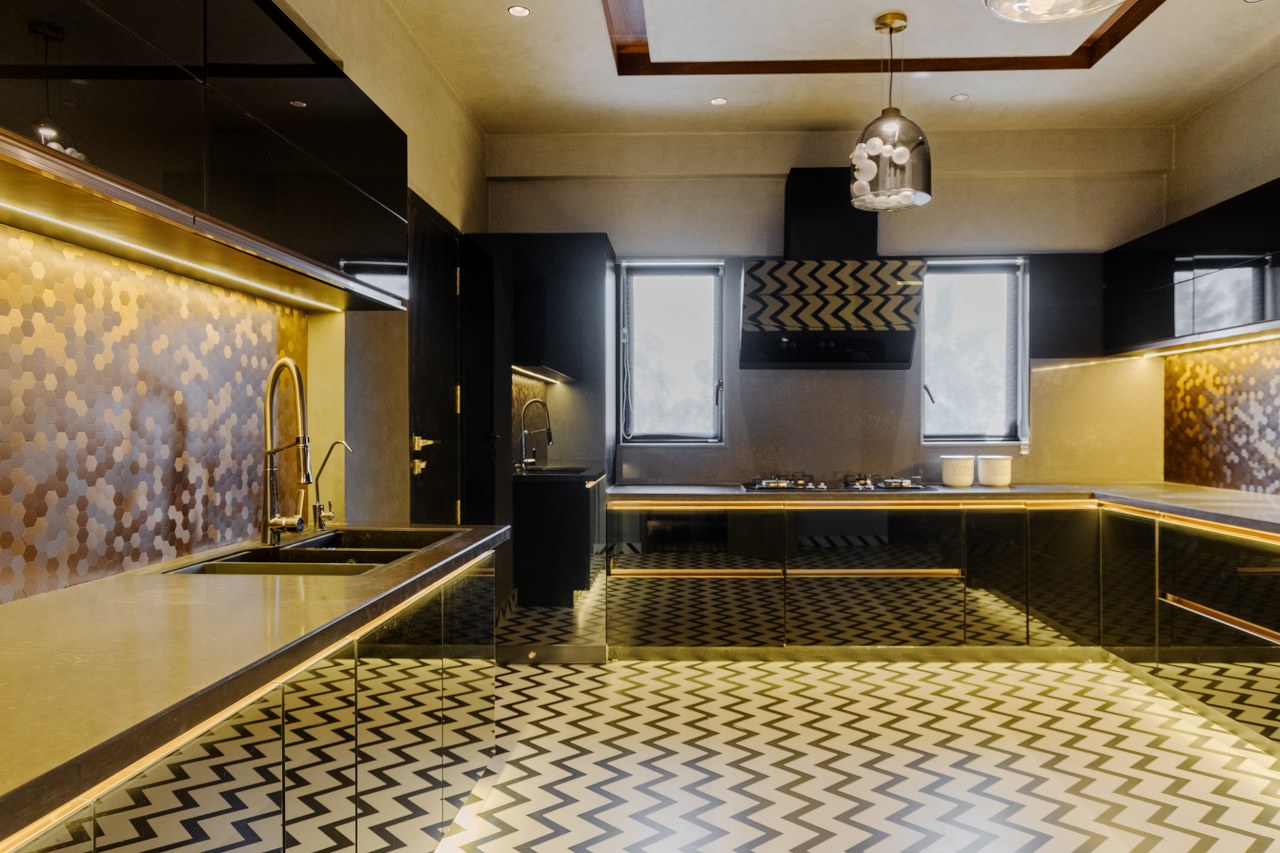 Photo inspiration: Fresh Look at Furaat A Luxury Penthouse Is A Monochromatic Amalgamation Of Opulence