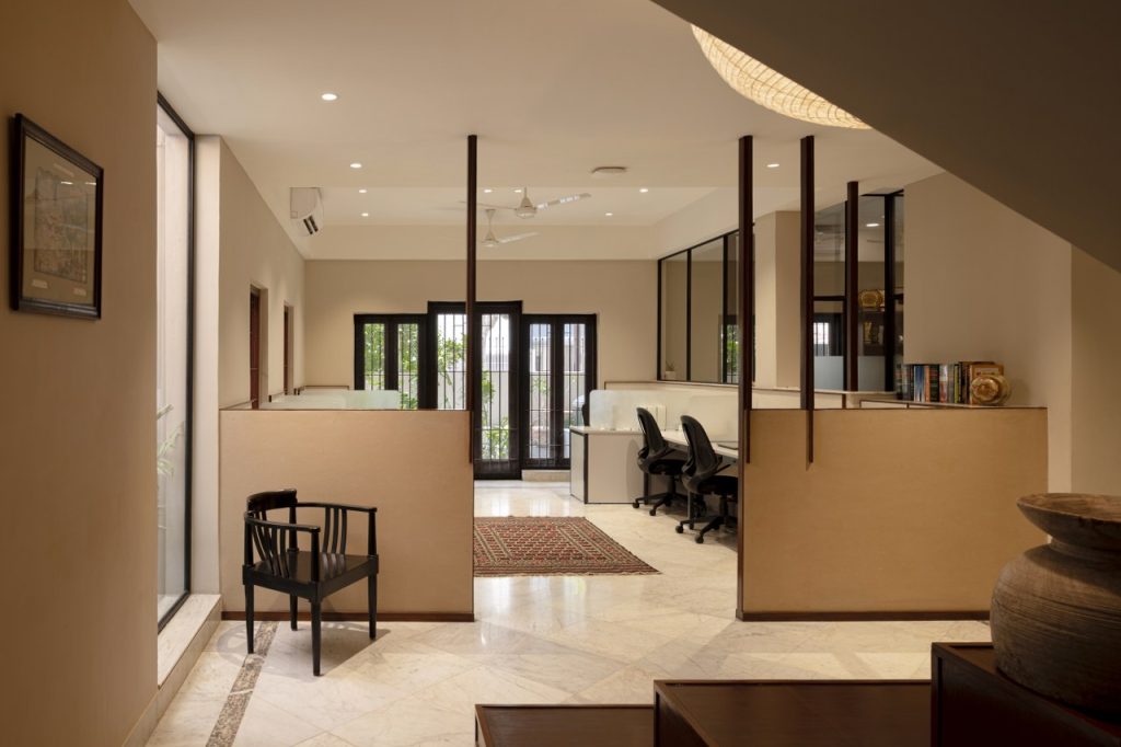 renovated office