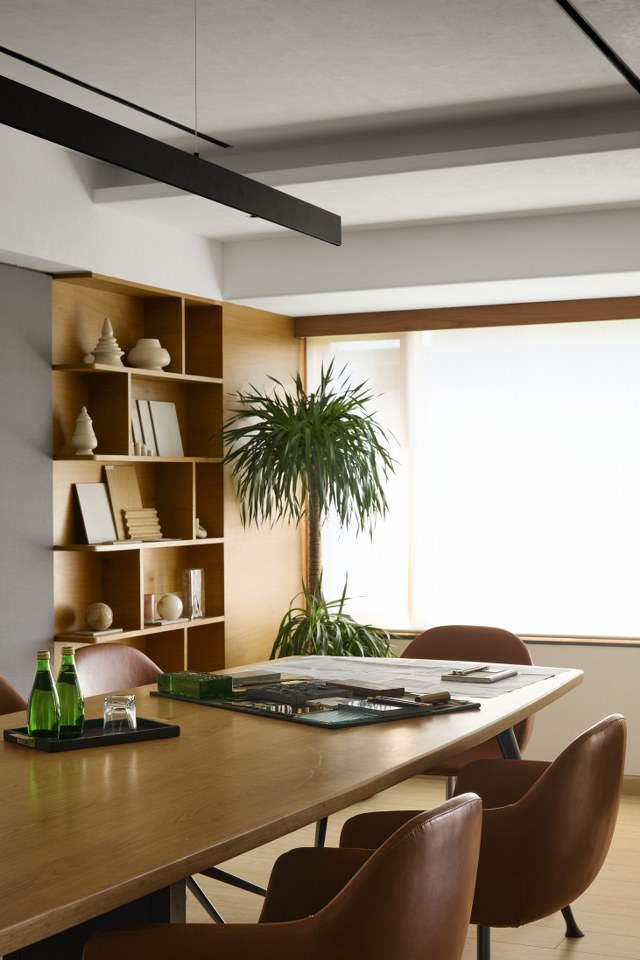 open plan office