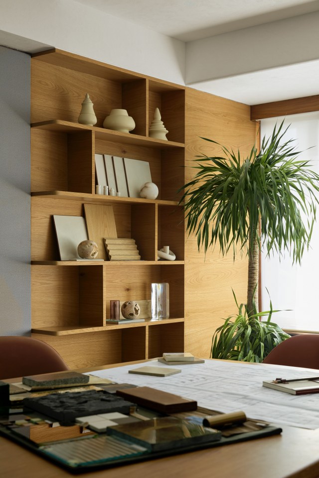 open plan office