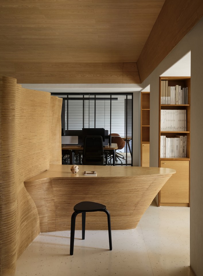 open plan office