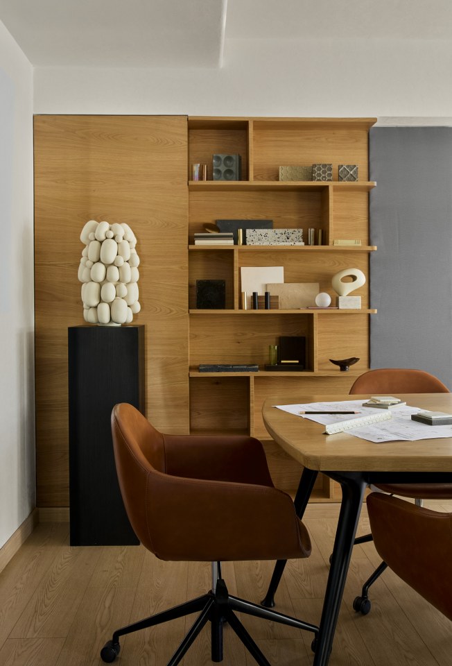 open plan office