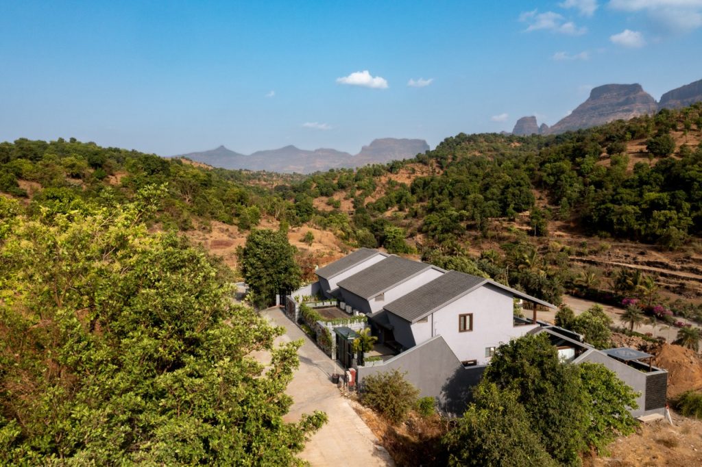 sloping roof
