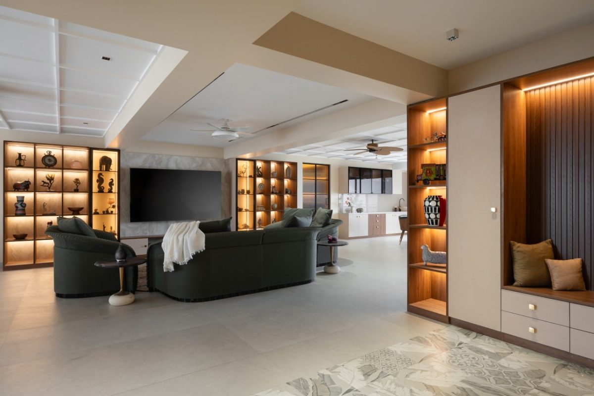 Photo inspiration: Fresh Look at Tropical Design Meets Indian Tradition In This Modern Apartment