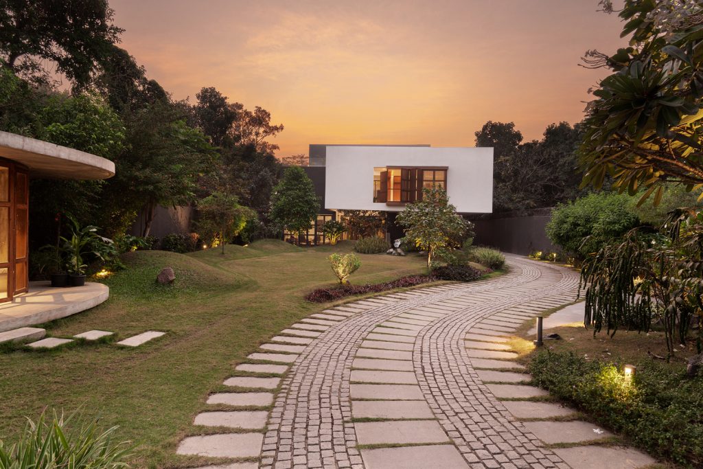 two-storey home