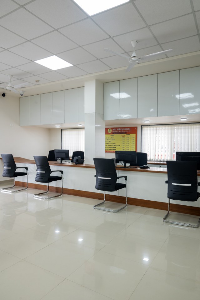 bank interior